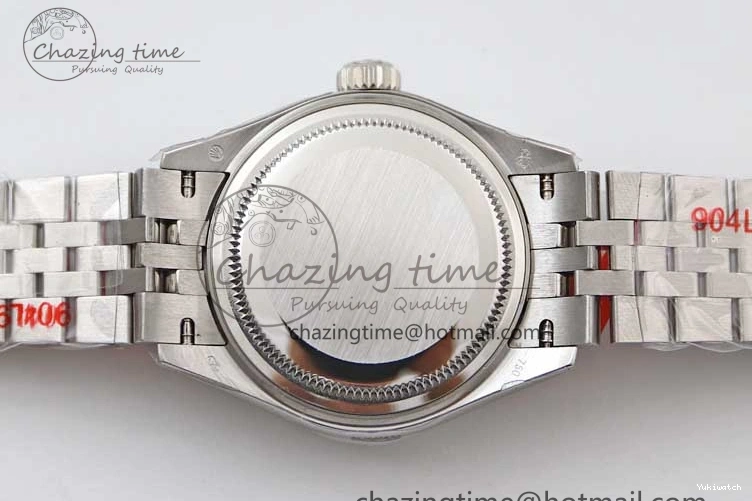 Steel NH05 28 904L Roman Edition Dial on Bracelet SS DateJust President TWF Purple Best Lady Markers 1:1 0123